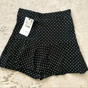 Zara Polka Dot Skort